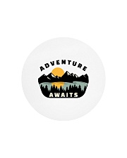 Camping Adventure Awaits Quote Love Camp Summer Circle Cutting Board thumbnail