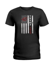 Patriotic Republican Pro Trump Supporter Ladies T-Shirt tile