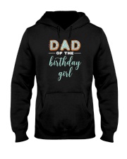 Dad of the Birthday Girl - Family Donut Birthday Hooded Sweatshirt tile