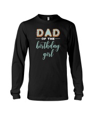 Dad of the Birthday Girl - Family Donut Birthday Long Sleeve Tee tile