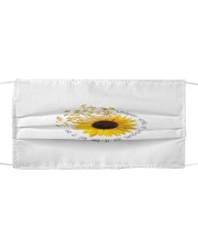 Whisper words of wisdom let it be let it be G Cloth face mask front