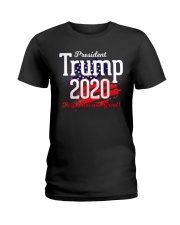 Pro Donald Trump Supporters USA United States Ladies T-Shirt tile