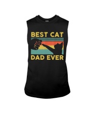Best Cat Dad Ever tee Funny Cat Sleeveless Tee tile