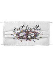 Just breathe Cloth face mask front