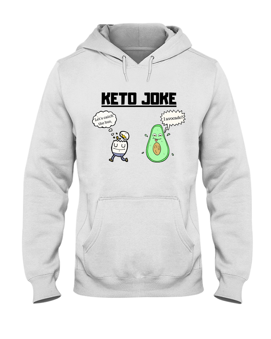 Corny Keto Joke For The Ketogenic Enthusiast Hooded Sweatshirt