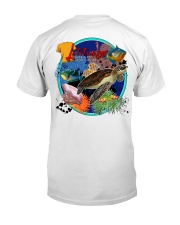 Latitude 35 Sea Life Classic T-Shirt back