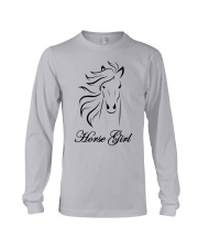 Horse Girl T Shirt Top Racing Riding Horses Lover Long Sleeve Tee thumbnail