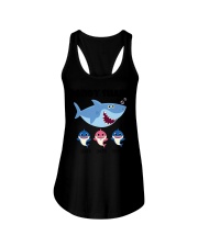 Daddy Shark Ladies Flowy Tank tile