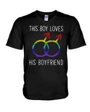Love V-Neck T-Shirt tile