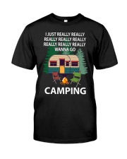 Camping Premium Fit Mens Tee tile