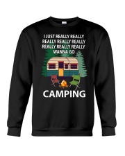 Camping Crewneck Sweatshirt tile