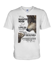 Picture Wolf V-Neck T-Shirt tile