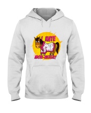 I Hate Mon-neigh Hooded Sweatshirt tile
