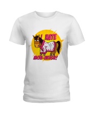 I Hate Mon-neigh Ladies T-Shirt tile