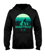 T-Shirt for lover Wolf - daddywolf-3kids Hooded Sweatshirt front