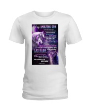 Picture Wolf Ladies T-Shirt tile