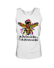 Bee shirt christmas Unisex Tank tile