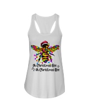Bee shirt christmas Ladies Flowy Tank tile