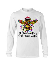 Bee shirt christmas Long Sleeve Tee tile