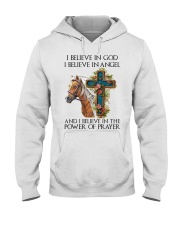 Horse Shirt 3x3 Hooded Sweatshirt front