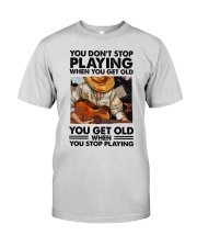 Guitar You Don't Playing When You Get Old 2 Premium Fit Mens Tee tile