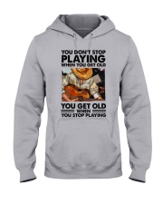 Guitar You Don't Playing When You Get Old 2 Hooded Sweatshirt tile