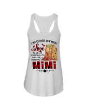 T Shirt Bear Ladies Flowy Tank tile