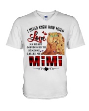 T Shirt Bear V-Neck T-Shirt tile