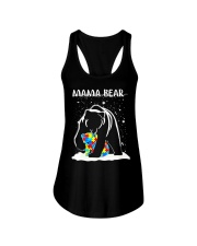 T Shirt Bear Ladies Flowy Tank tile