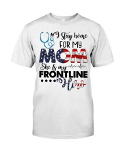Life love peace Nurse Premium Fit Mens Tee tile