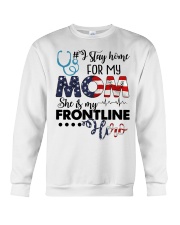 Life love peace Nurse Crewneck Sweatshirt tile