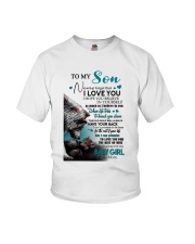 Blanket for lover Wolf Son - Mom Youth T-Shirt tile