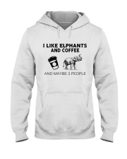 Shirt elephant Hooded Sweatshirt tile