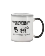 Shirt elephant Color Changing Mug tile