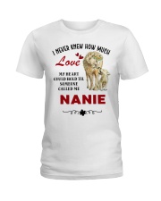T-Shirt for lover Wolf Ladies T-Shirt tile
