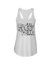 T-Shirt for lover Wolf Ladies Flowy Tank tile