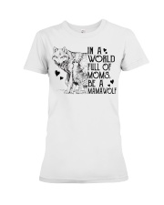T-Shirt for lover Wolf Premium Fit Ladies Tee tile