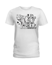 T-Shirt for lover Wolf Ladies T-Shirt tile