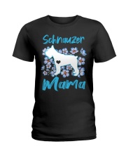 schnauzer shirt Ladies T-Shirt thumbnail