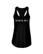 HORSES in the Sea Ladies Flowy Tank front
