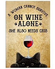 A Woman Cannot Survive On Wine Alone 11x17 Poster front