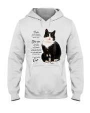 I am your friend your partner your black cat Hooded Sweatshirt tile