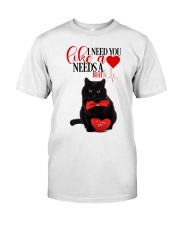 I Need You Like A Heart Needs A Beat Premium Fit Mens Tee tile