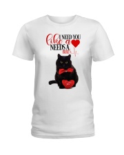 I Need You Like A Heart Needs A Beat Ladies T-Shirt tile