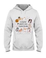 I Just Want All The Dog Hooded Sweatshirt tile