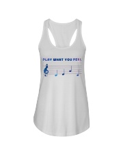 Play What You Feel Ladies Flowy Tank tile