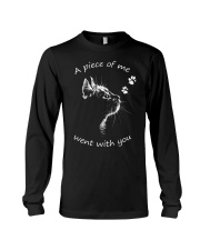 A Piece Of Me Went With You Long Sleeve Tee front