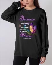 Because Someone We Love Is In Heaven Long Sleeve Tee apparel-long-sleeve-tee-lifestyle-front-19