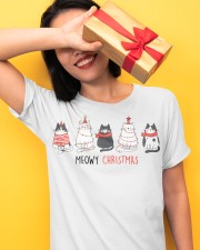 Meowy Christmas Ladies T-Shirt apparel-ladies-t-shirt-lifestyle-front-34
