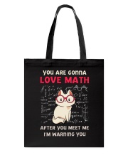 You Are Gonna Love Math Tote Bag tile